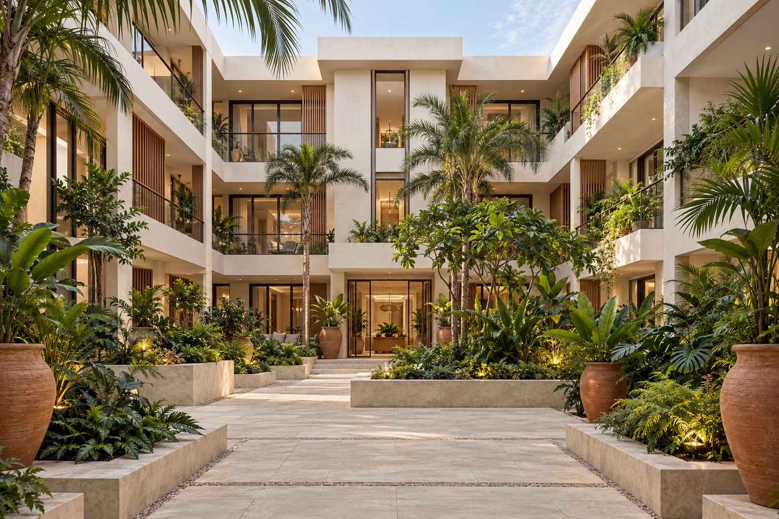 AI-generated exterior concept: The Lekki Courtyard