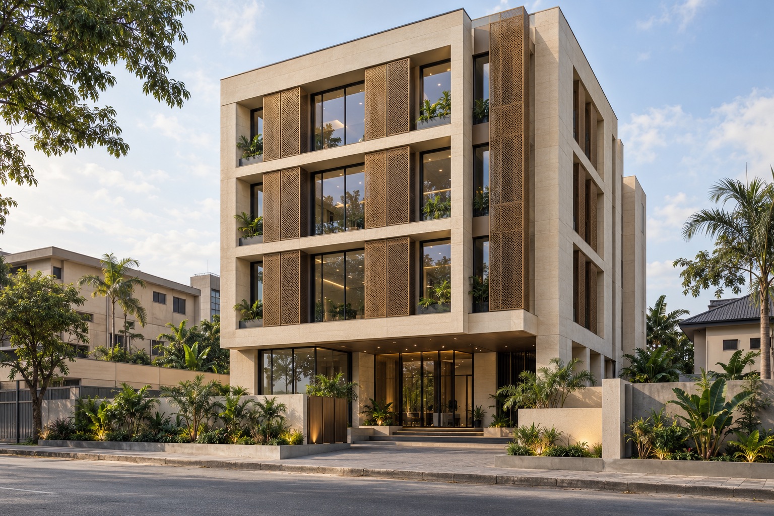 AI-generated exterior concept: Yaba Exchange